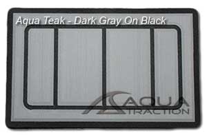 AquaTeak DarkGray On Black
